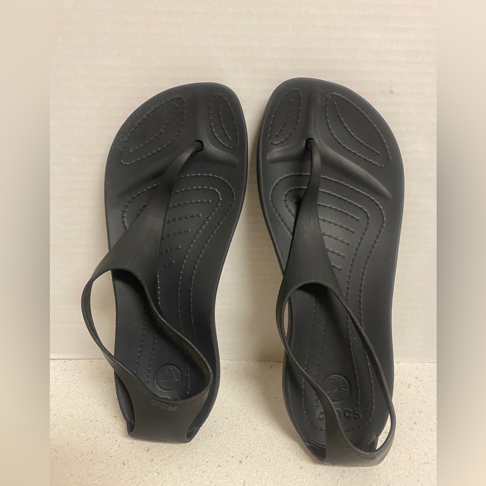 CROCS Black Women's Sexi Sandals